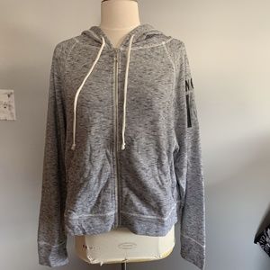 ⭐️Victoria’s Secret Angel striped Zip-Up